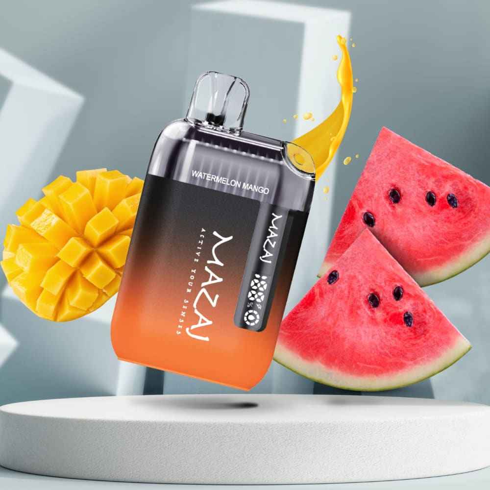 جهاز سحبة سيجارة مزاج انفينتي 9000 شفطة 20 نيكوتين عدة