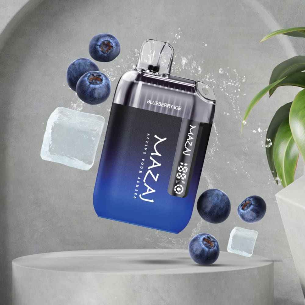 جهاز سحبة سيجارة مزاج انفينتي 9000 شفطة 50 نيكوتين عدة