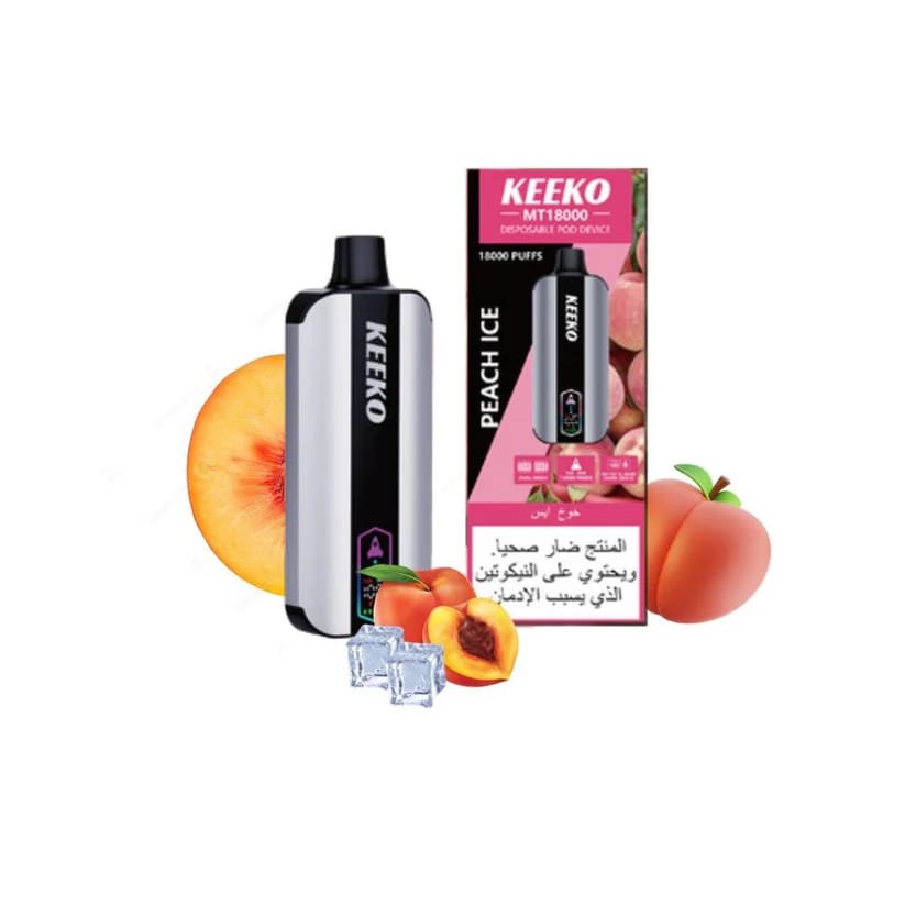 KEEKO سحبة سيجارة كيكو 18000 شفطة 50 نيكوتين عدة نكهات