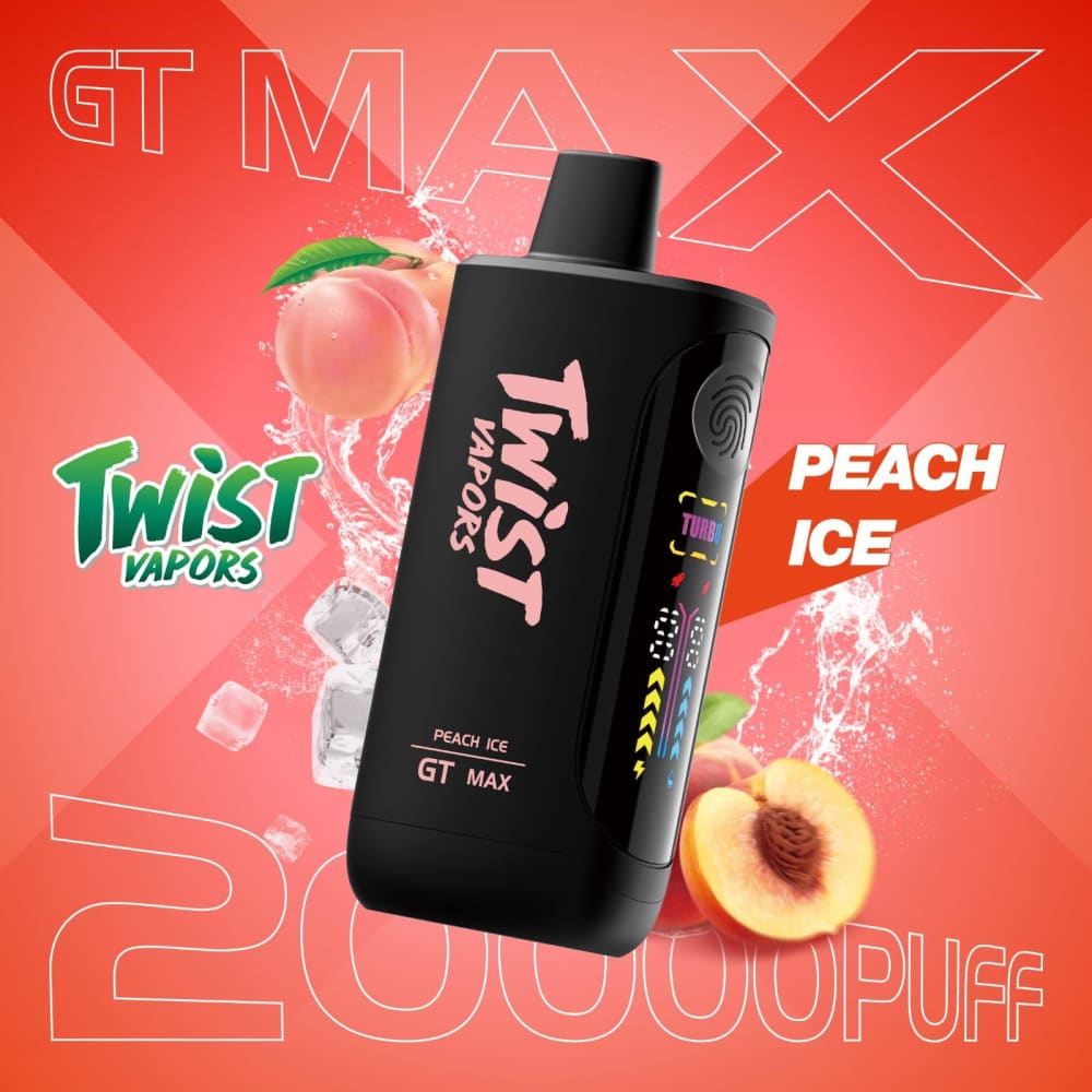 TWIST GT MAX سحبة سيجارة تويست 20000 شفطة 50 نيكوتين عدة