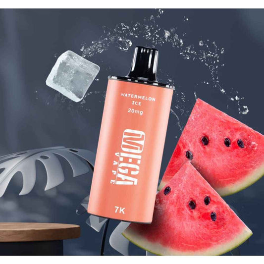 بودات ميقا 7000 شفطة 50 نيكوتين استخدام (بدون بطارية) MEGA