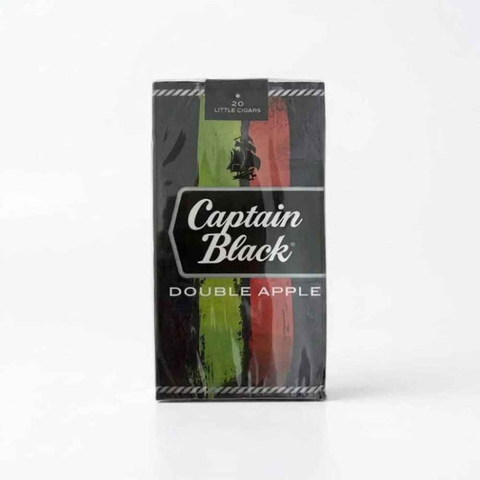 دخان كابتن بلاك تفاحتين CAPTAIN BLACK DOUBLE APPLE