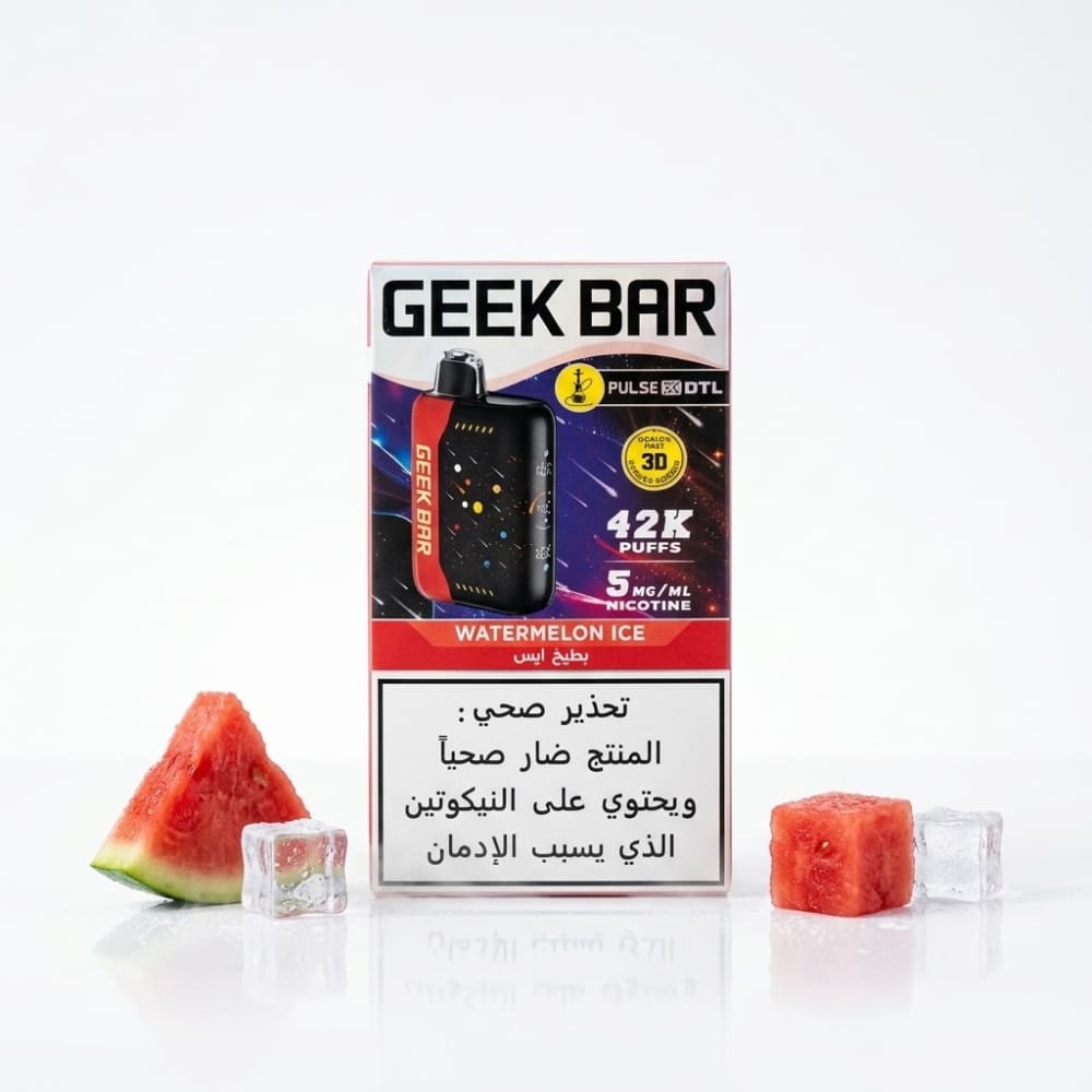 GEEK BAR PULSE X DTL سحبة شيشة جيك بار بالس اكس 42000 شفطة