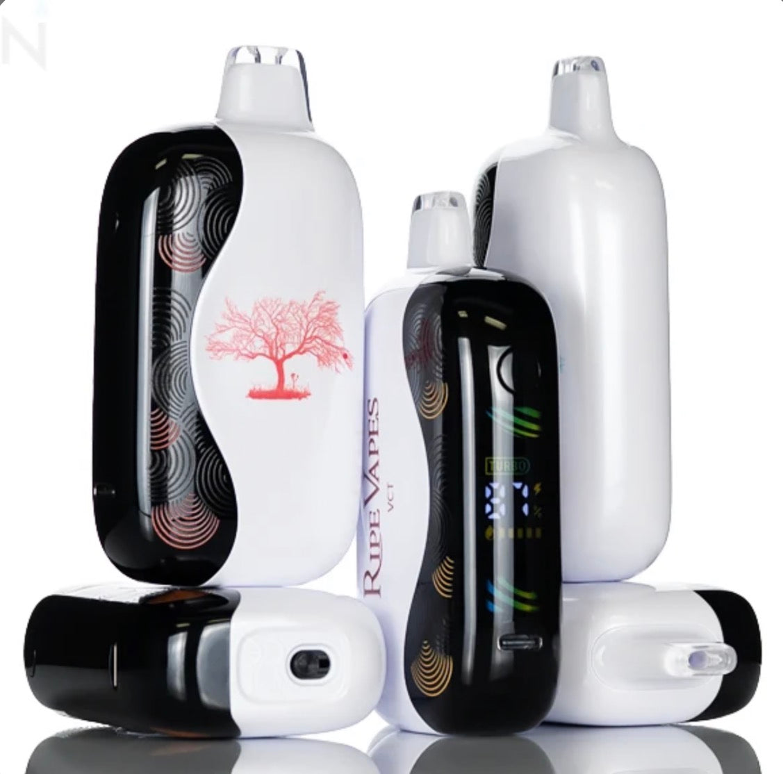 VCT Ripe Vapes Oak سحبة سيجارة عدة نكهات رايب فيب 35000 شفطة 20 نيكوتين استخدام مره واحده