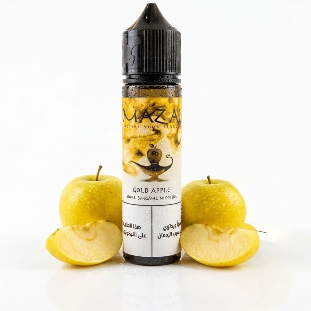 نكهة فيب مزاج تفاح ذهبي - 3 نيكوتين