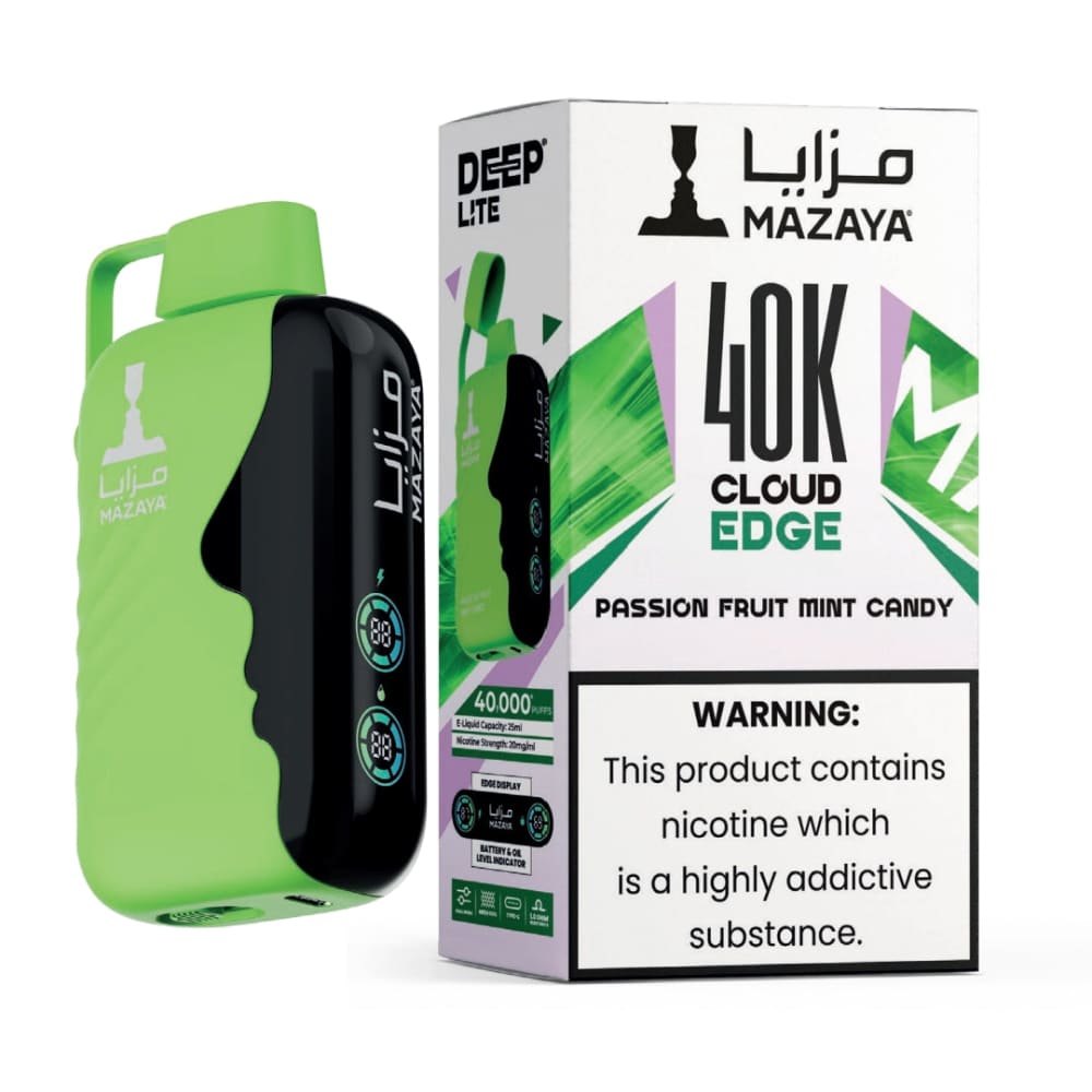 MAZAYA جهاز سحبة سيجارة مزايا 40000 شفطة 50 نيكوتين عدة