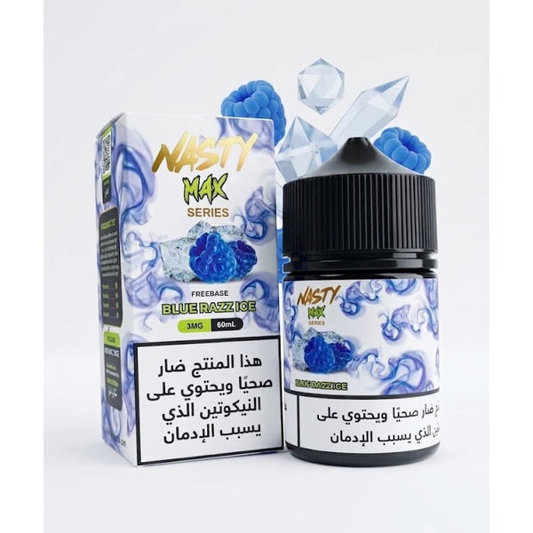 NASTY MAX نكهة فيب بلو راز ايس من ناستي ماكس - نيكوتين 3