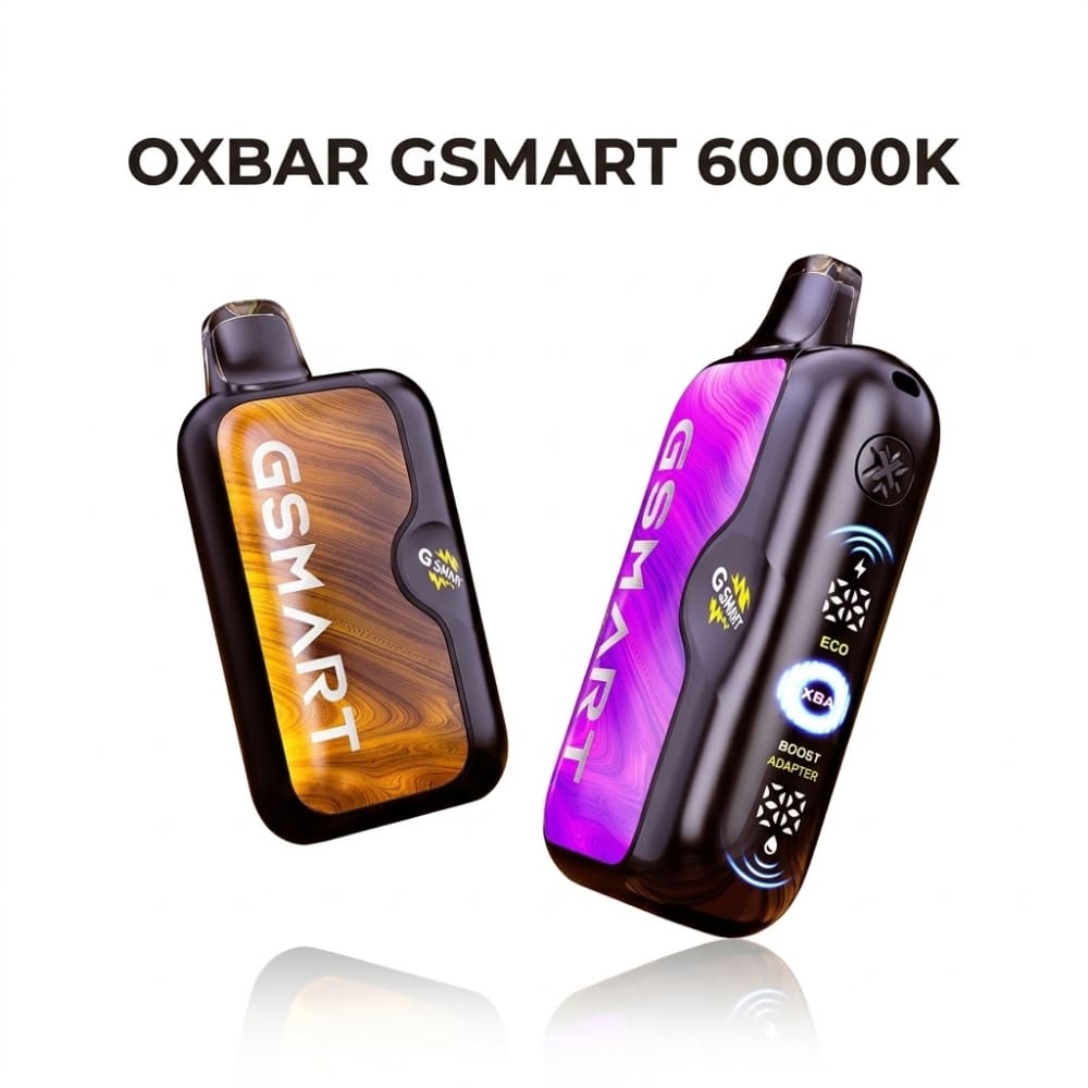 OXBAR GSMART سحبة سيجارة اوكسبار جي سمارت 60000 شفطة 50