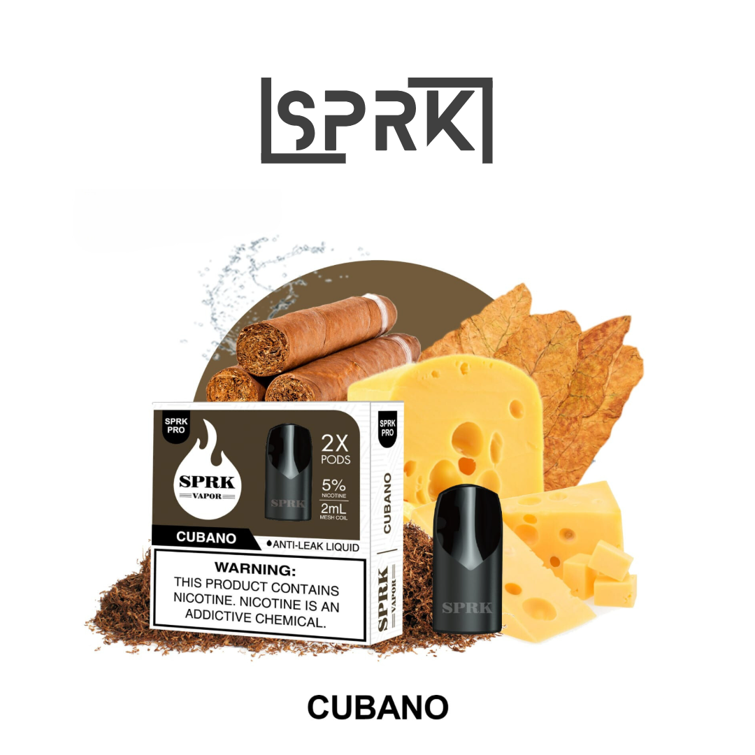 SPRK PRO بودات سبارك مايلي برو عدة نكهات 50 نيكوتين