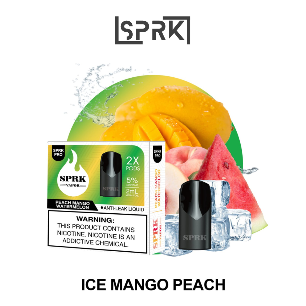 SPRK PRO بودات سبارك مايلي برو عدة نكهات 50 نيكوتين