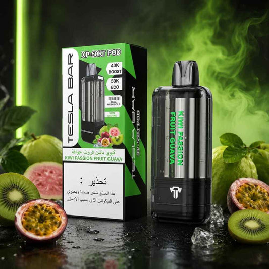 جهاز بطارية تيسلا بار مع بود استخدام مره واحده 50000 شفطة