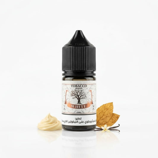 نكهة كاسترد توباكو سولت نيكوتين TOBACCO SEASONS WHITE