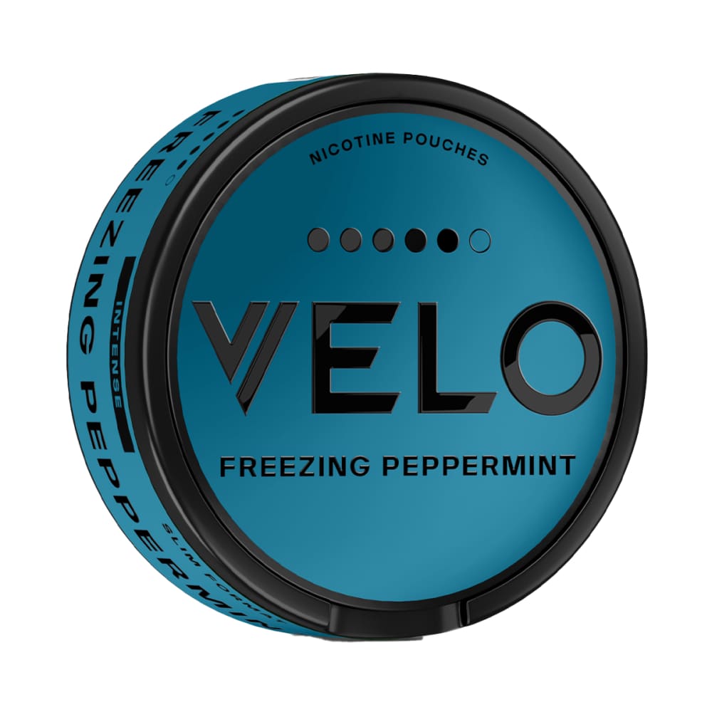 اظرف نيكوتين فيلو عدة نكهات VELO - (FREEZING PEPPERMINT)