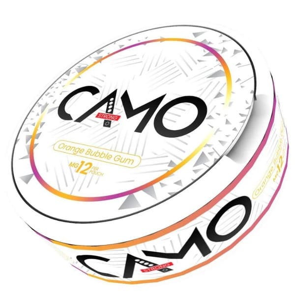 اظرف نيكوتين كامو عدة نكهات CAMO - علكة برتقال نيكوتين 12