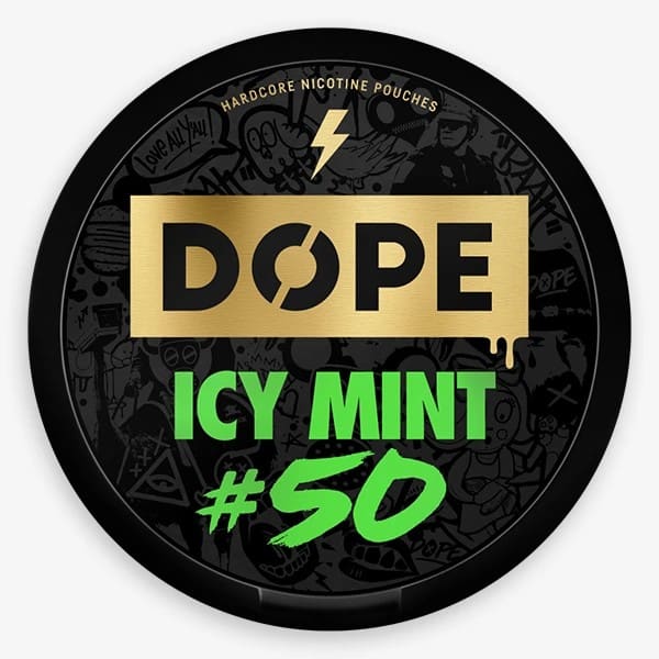 اظرف نيكوتين دوب عدة نكهات DOPE نعناع ايس 35 نيكوتين