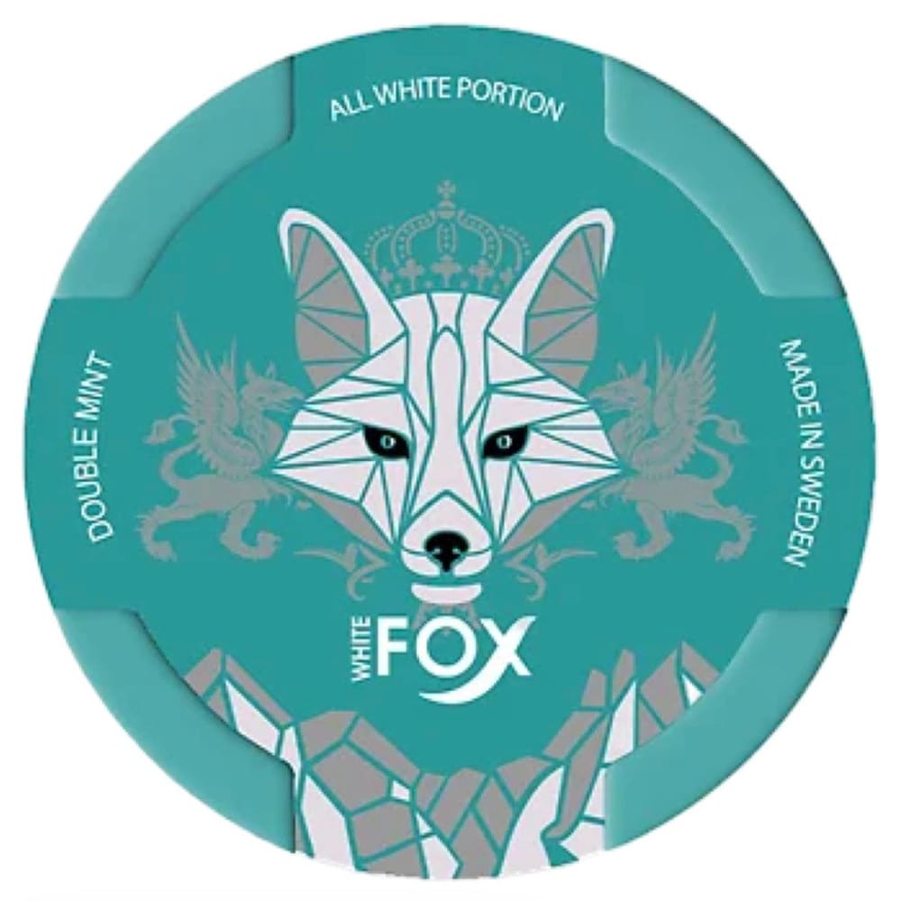 اظرف نيكوتين وايت فوكس عدة نكهات FOX - اخضر دبل نعناع (شكل