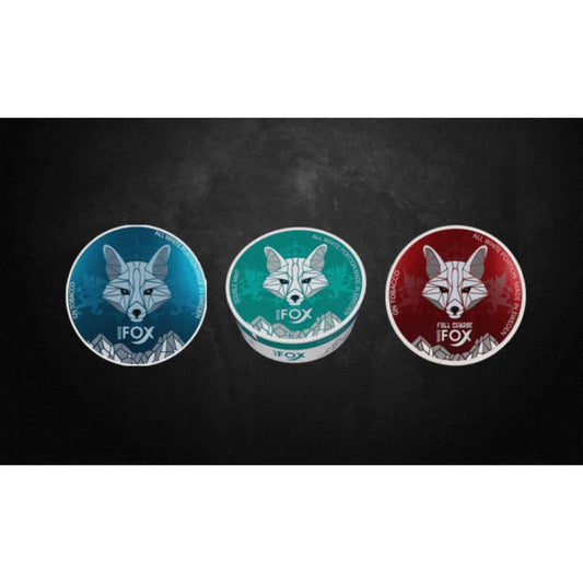 اظرف نيكوتين وايت فوكس عدة نكهات FOX فيب سموك