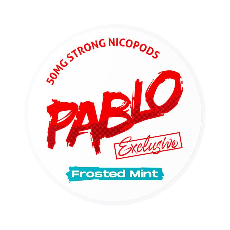 اظرف نيكوتين بابلو عدة نكهات PABLO - نعناع بارد 50 نيكوتين