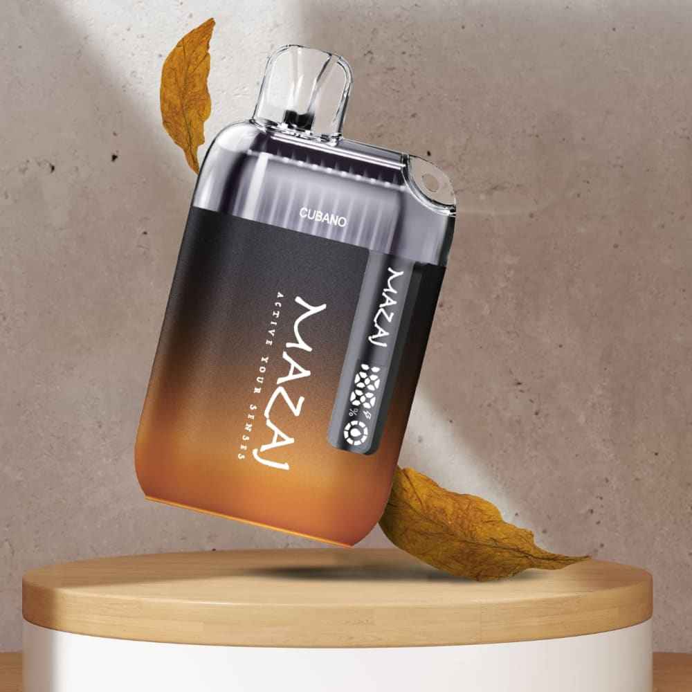 جهاز سحبة سيجارة مزاج انفينتي 9000 شفطة 50 نيكوتين عدة