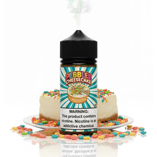 نكهة فيب 100 مل بيبلز تشيز كيك من فيبر تريتس VAPER TREATS