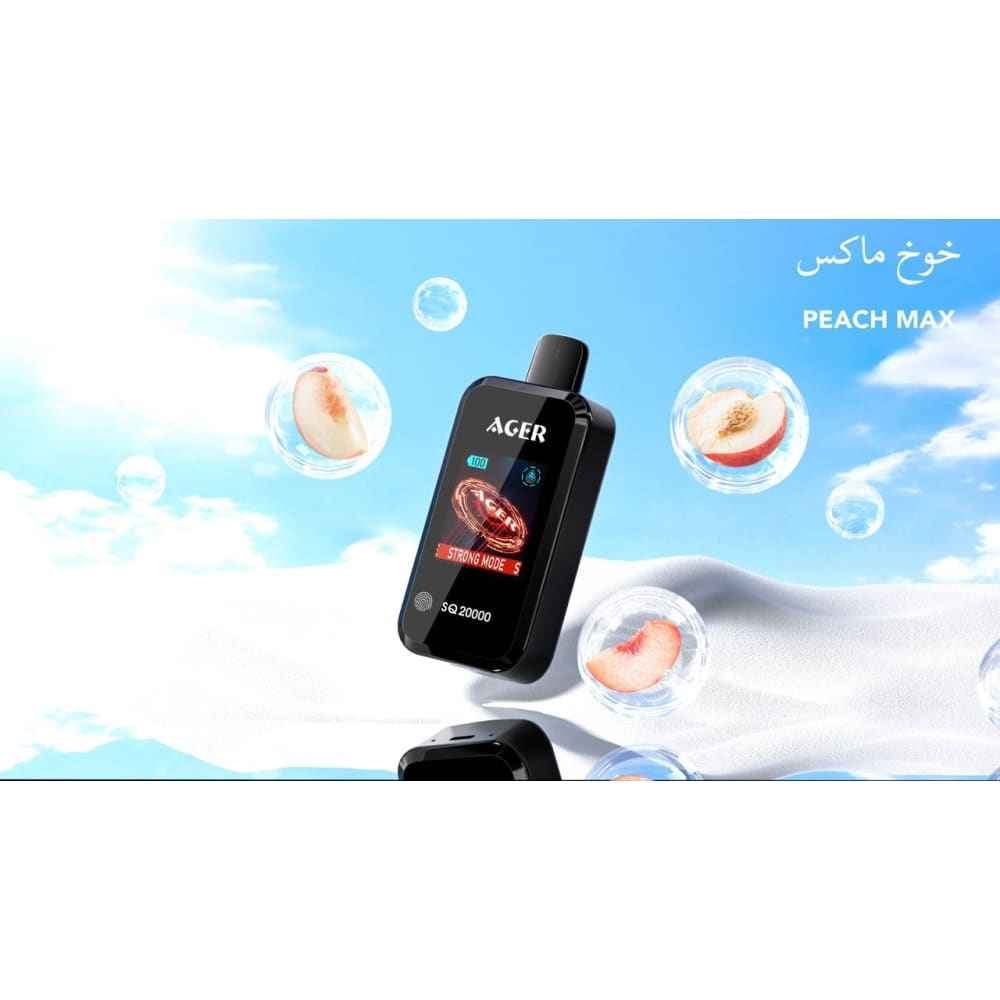 AGER سحبة سيجارة اجير 20000 شفطة 20 نيكوتين عدة نكهات