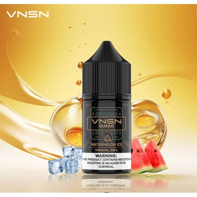نكهة بطيخ ايس سولت نيكوتين من فنسن VNSN QUAKE - نيكوتين 50