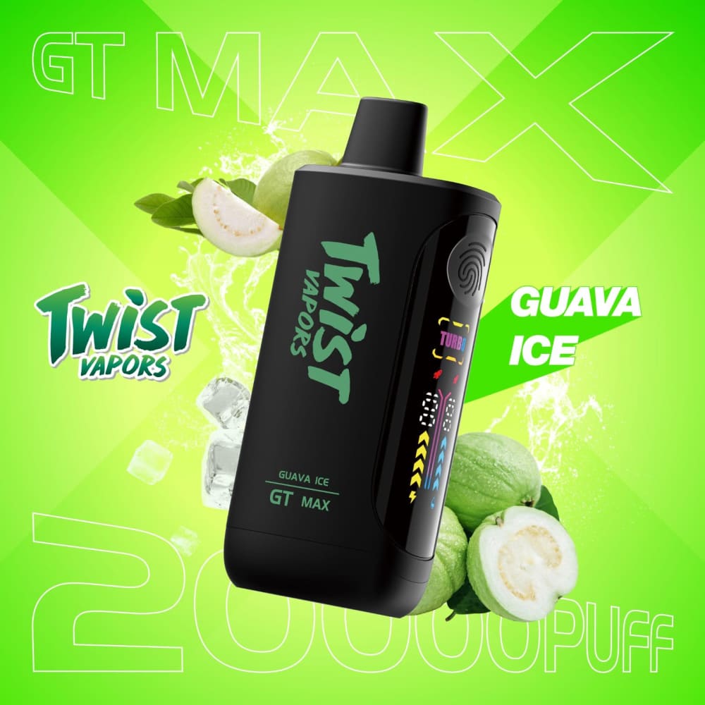 TWIST GT MAX سحبة سيجارة تويست 20000 شفطة 50 نيكوتين عدة