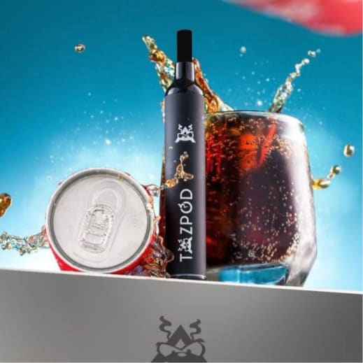 TAZPOD بودات جهاز تاز بود 2000 شفطة 20 نيكوتين عدة نكهات