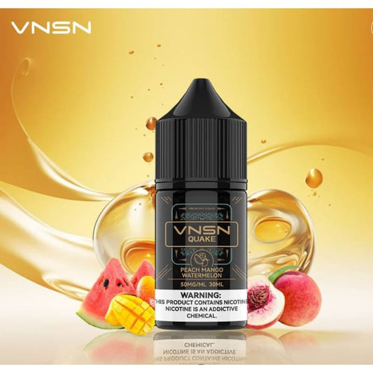 نكهة خوخ مانجو بطيخ سولت نيكوتين من فنسن VNSN QUAKE