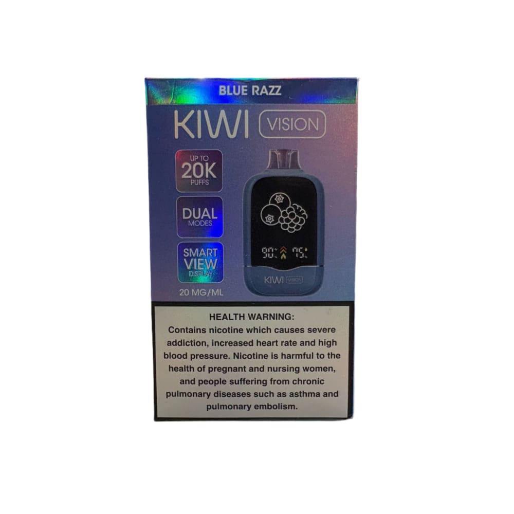 جهاز سحبة كيوي 20000 شفطة 20 نيكوتين عدة نكهات استخدام مره