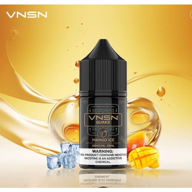 نكهة مانجو ايس سولت نيكوتين من فنسن VNSN QUAKE - نيكوتين 50