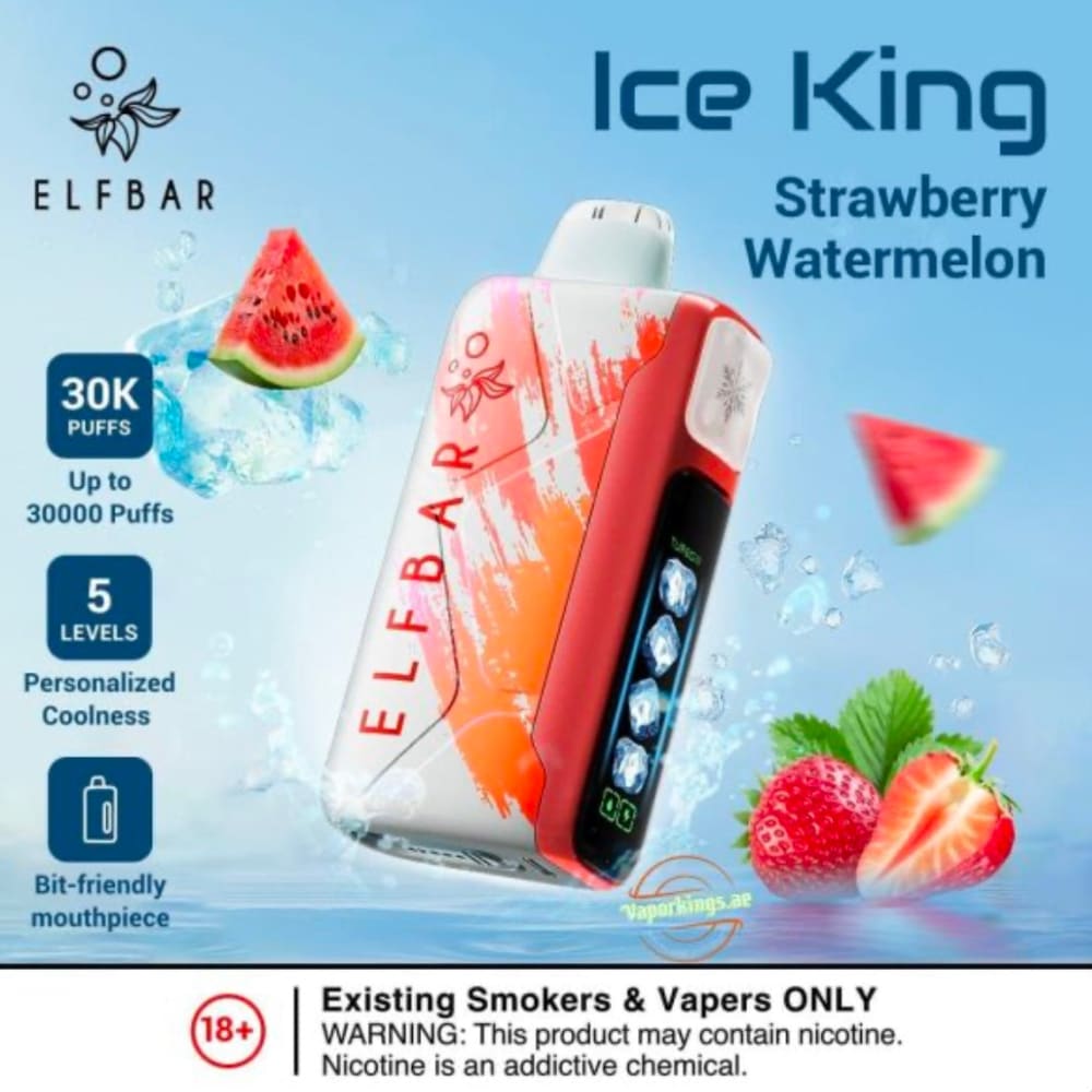 ELFBAR ICE KING سحبة سيجارة الفبار 30000