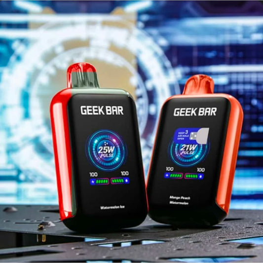 GEEK BAR سحبة سيجارة جيك بار 23000 شفطة عدة نكهات 50