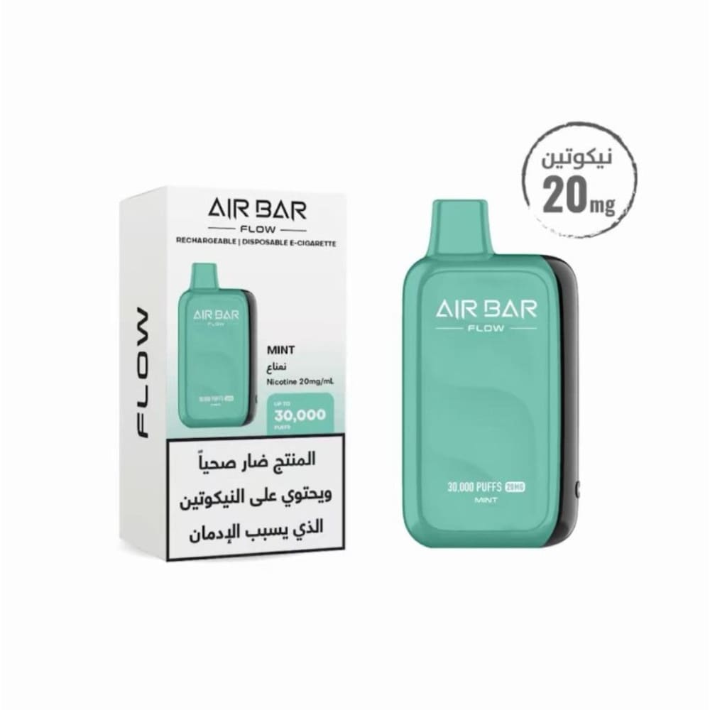 AIR BAR FLOW سحبة سيجارة اير بار فلو 30000 شفطة 20 نيكوتين