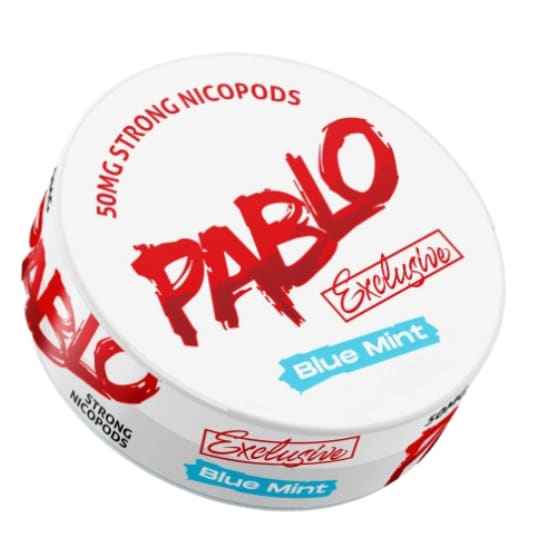 اظرف نيكوتين بابلو عدة نكهات PABLO - نعناع ازرق 30 نيكوتين