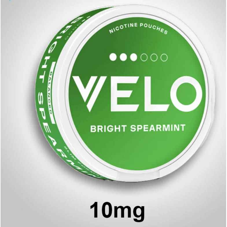 اظرف نيكوتين فيلو عدة نكهات VELO - (BRIGHT SPEARMINT) نعناع