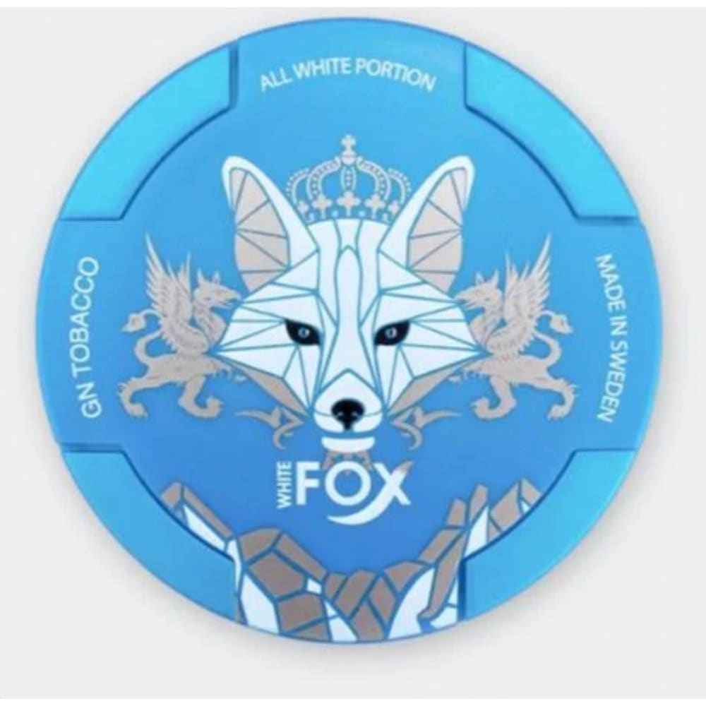 اظرف نيكوتين وايت فوكس عدة نكهات FOX - ازرق نعناع مثلج (شكل