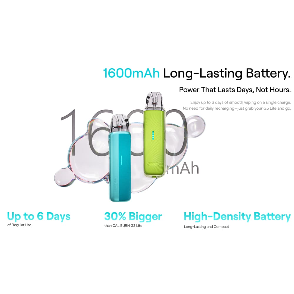 CALIBURN G5 Lite جهاز سحبة وشيشة كاليبرن جي 5 لايت من يو ويل