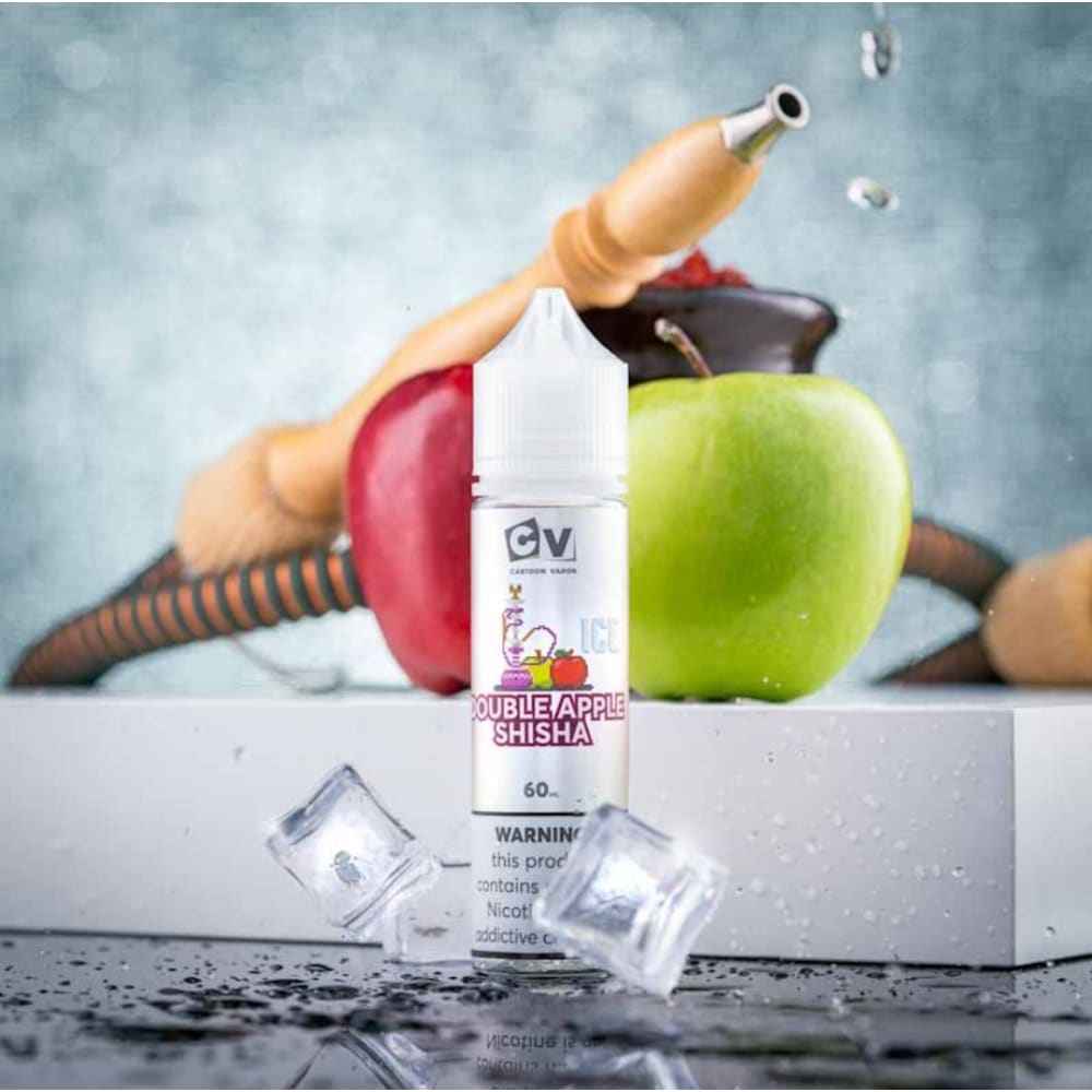 CV نكهة فيب تفاحتين ايس من سي - 3 نيكوتين