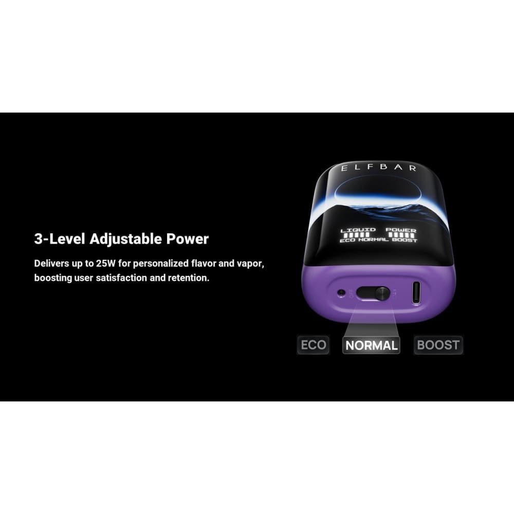 ELFBAR MOONNİGHT سحبة سيجارة الفبار 40000 شفطة 50 نيكوتين