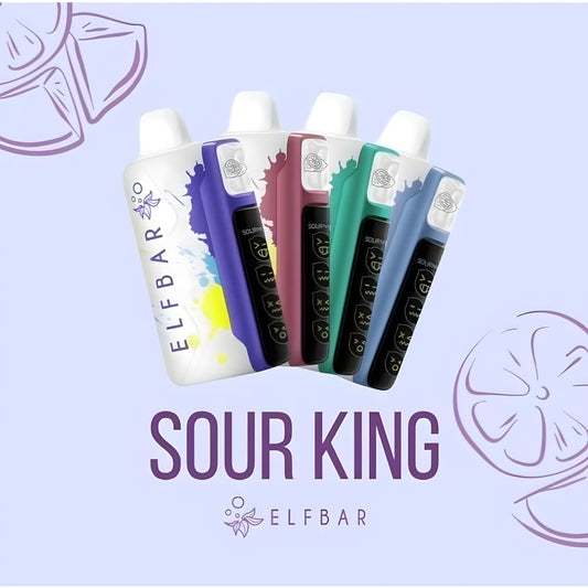 ELFBAR Sour King 30000 سحبة سيجارة الفبار 30000 شفطة 50
