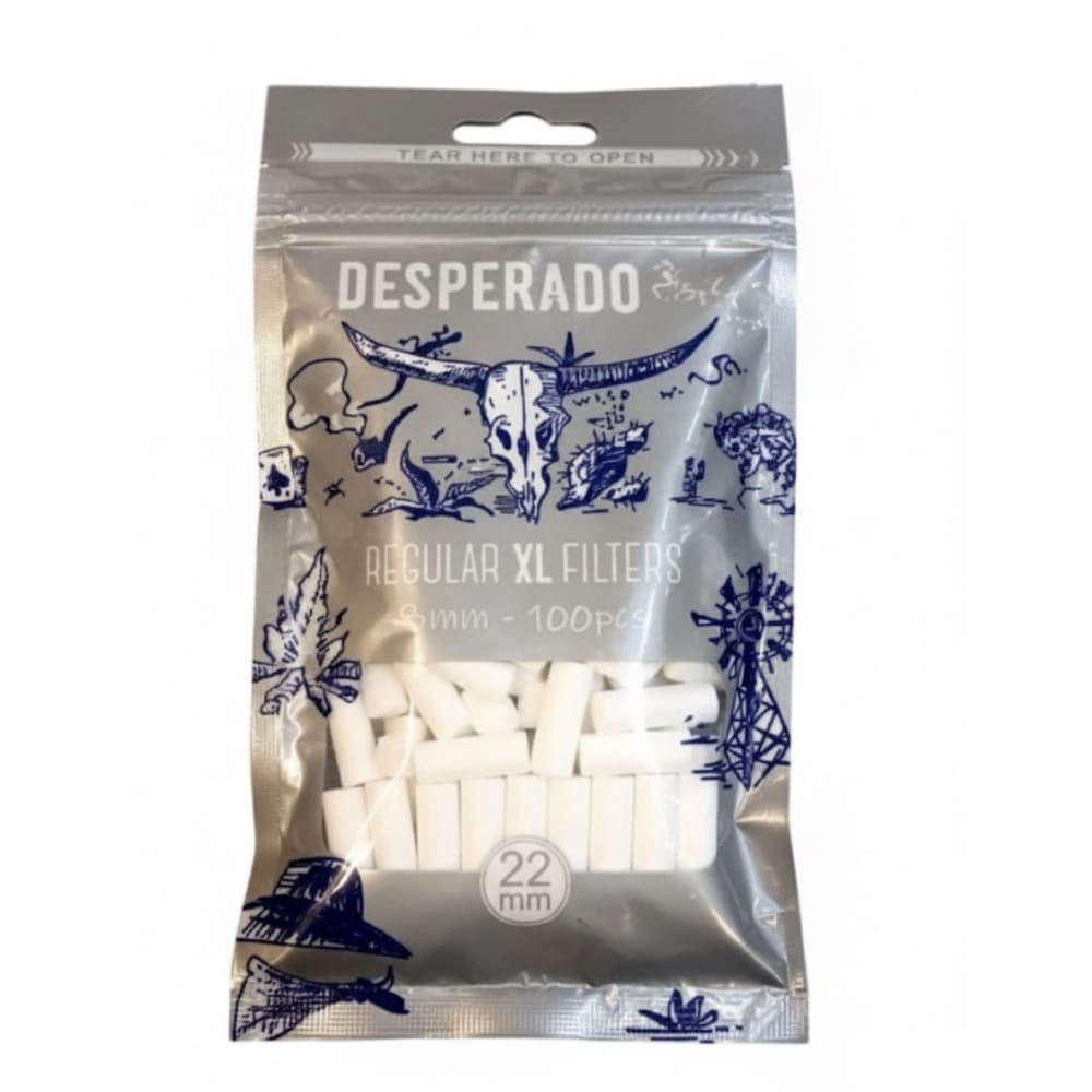 فلاتر قطن ديسبيردو Desperado Slim XL Filters 8 mm*22 mm
