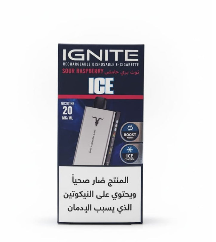IGNITE سحبة سيجارة اجنايت 40000 شفطة 20 نيكوتين عدة نكهات