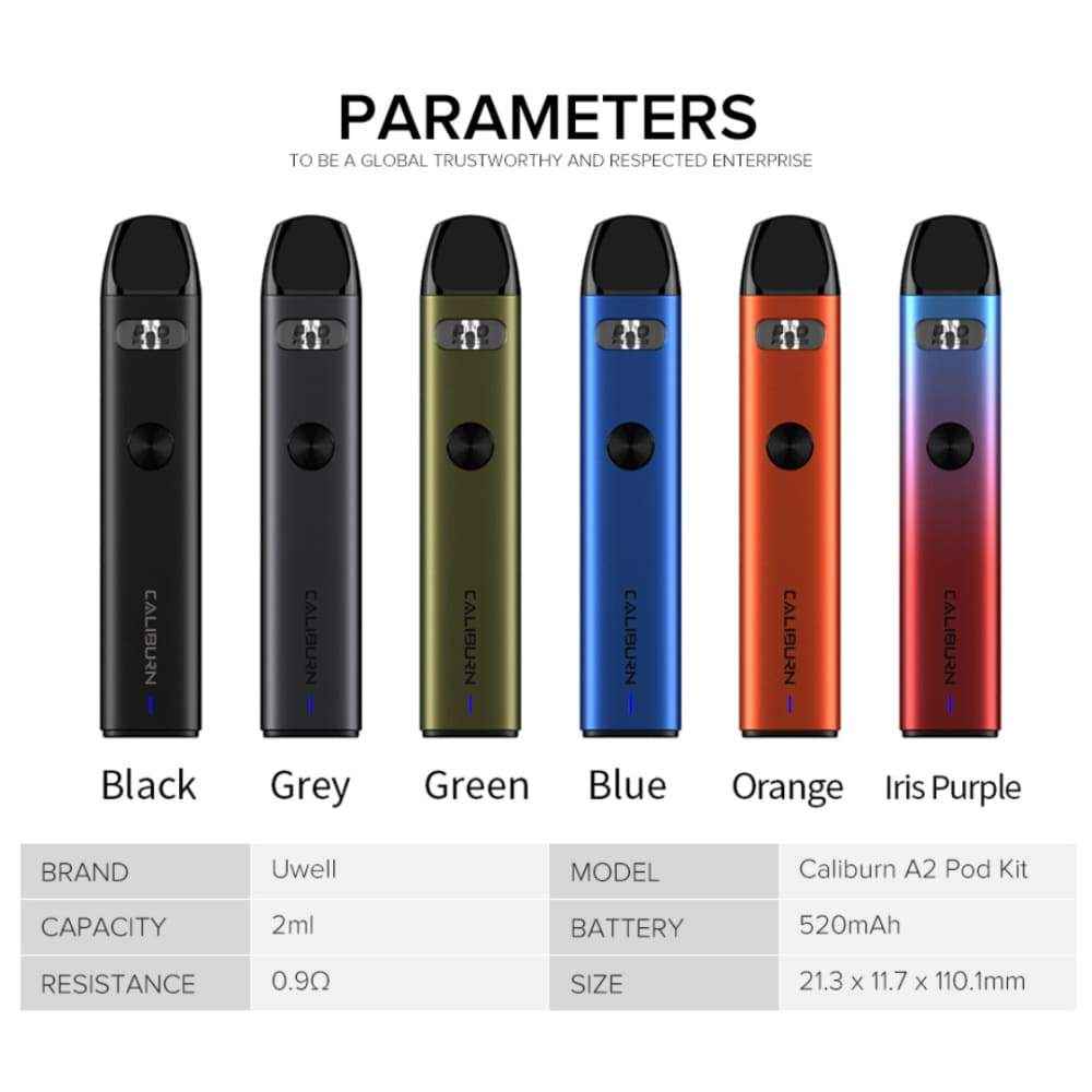 جهاز سحبة سيجارة كاليبرن اي 2 CALIBURN A2