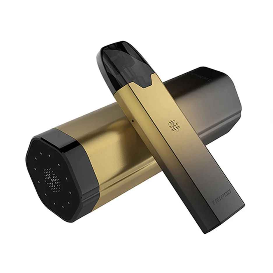 جهاز سحبة سيجارة ترايبود من يو ويل TRIPOD UWell - اسود ذهبي