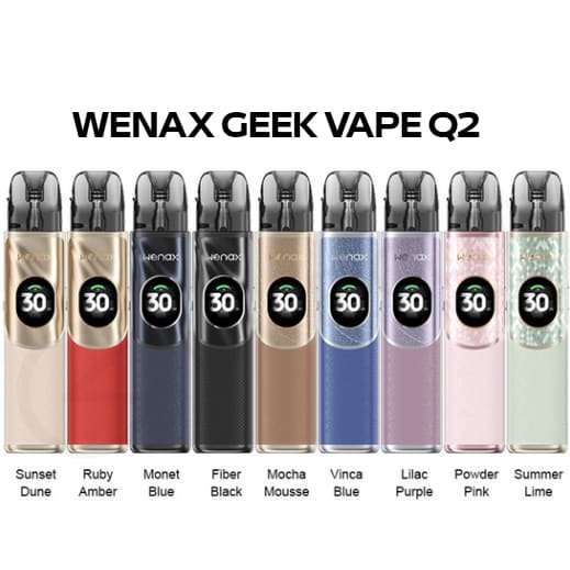 جهاز سحبة و شيشة ويناكس كيو 2 من WENAX GEEK VAPE Q2