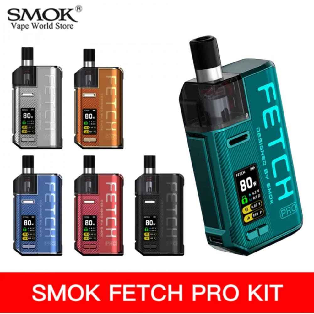 جهاز سحبة وشيشة سموك فيتش برو SMOK FETCH PRO - فضي | سلفر