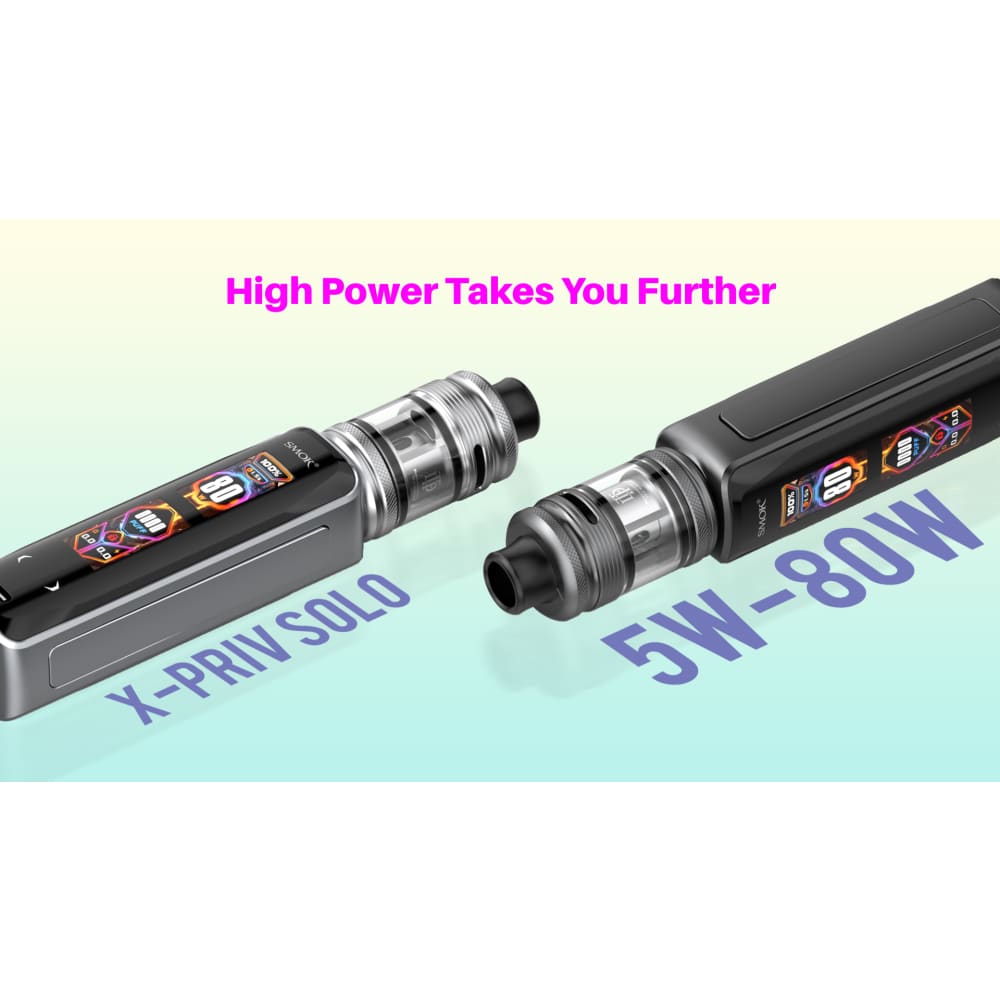 جهاز شيشة سموك اكس برايف سولو SMOK X PRIV SOLO KIT - ابيض