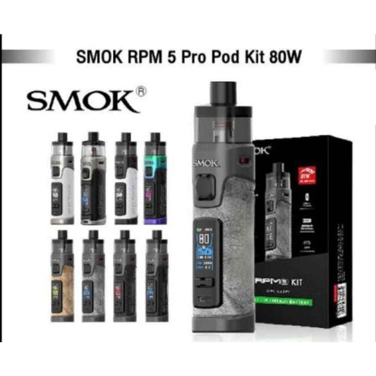 جهاز شيشة سموك ار بي ام 5 SMOK RPM 5 - رمادي