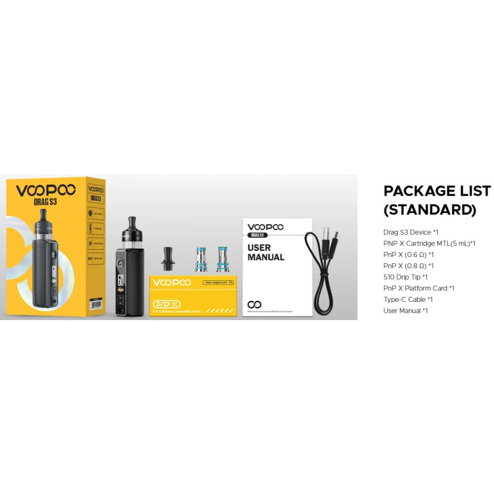 جهاز شيشة دراق اس 3 من فوبو DRAG S3 VOOPOO